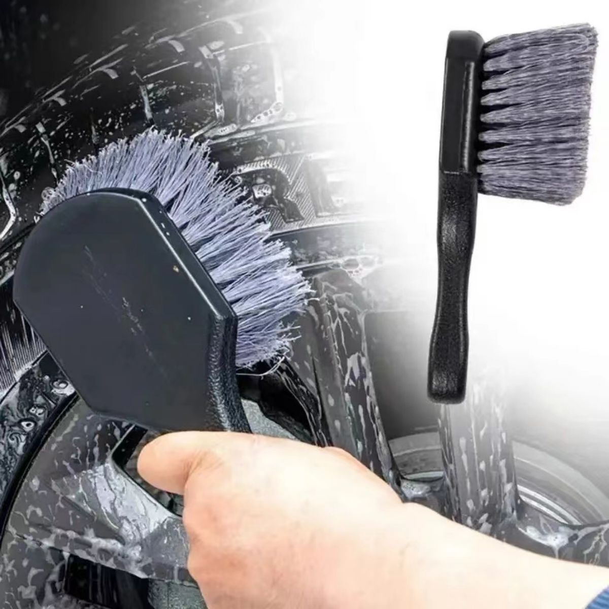Car Cleaning Brush - Brosse à manche court pour livres